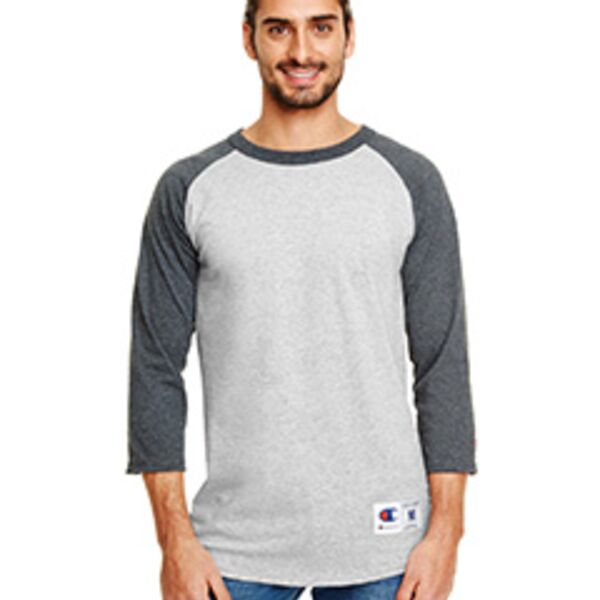 5.2 oz. Tagless Raglan Baseball T-Shirt Thumbnail