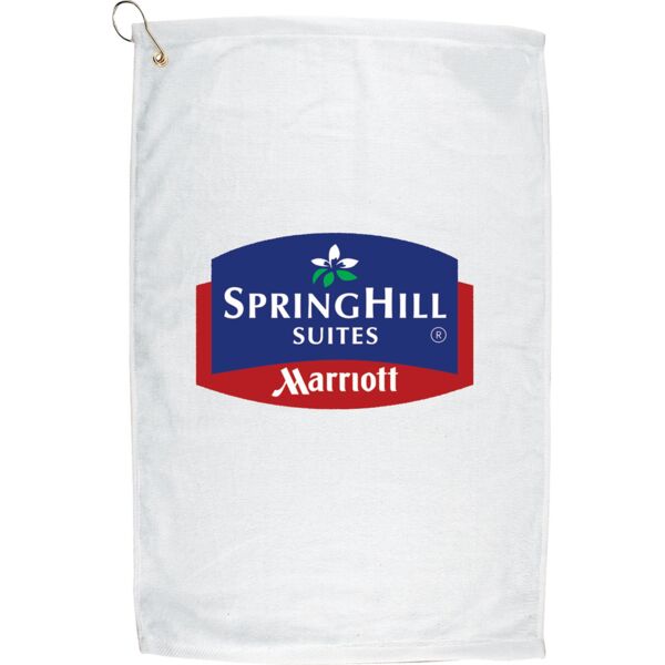 Personalized Golf Towel - Vertical Print Thumbnail