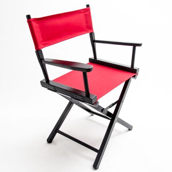 18" Table Height Director Chair w/ Canvas (No Decoration) Thumbnail