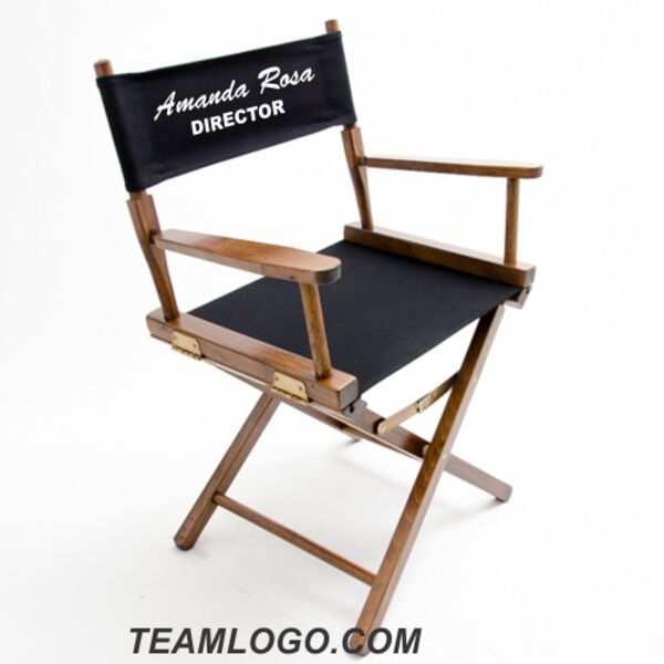 Custom Imprinted 18" Table Height Director Chair w/ Canvas Thumbnail