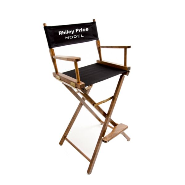 Custom Imprinted 30" Bar Height Director Chair w/ Canvas Thumbnail