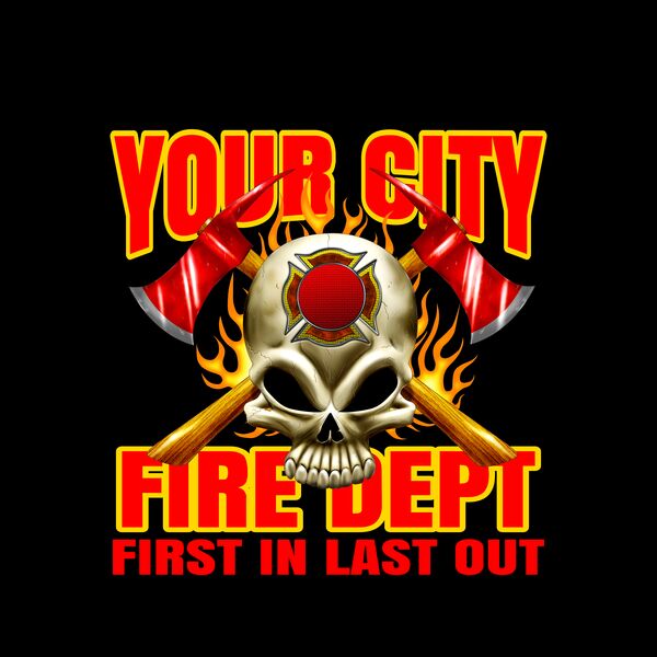Skull Fire Department Design Thumbnail