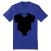 Beefy T ® Born To Be Worn 100% Cotton T Shirt Thumbnail