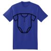 Beefy T ® Born To Be Worn 100% Cotton T Shirt Thumbnail