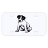 Personalized 3 X 6 Heavy Duty Plastic License Plate Thumbnail