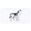 Personalized 3 X 6 Heavy Duty Plastic License Plate Thumbnail