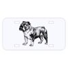 Personalized 3 X 6 Heavy Duty Plastic License Plate Thumbnail