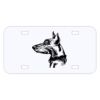Personalized 3 X 6 Heavy Duty Plastic License Plate Thumbnail