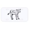 Personalized 3 X 6 Heavy Duty Acrylic / Plastic License Plate Thumbnail