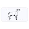 Personalized 3 X 6 Heavy Duty Acrylic / Plastic License Plate Thumbnail
