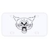 Personalized 3 X 6 Heavy Duty Plastic License Plate Thumbnail