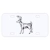 Personalized 3 X 6 Heavy Duty Plastic License Plate Thumbnail
