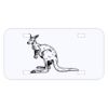 Personalized 3 X 6 Heavy Duty Acrylic / Plastic License Plate Thumbnail