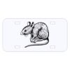 Personalized 3 X 6 Heavy Duty Acrylic / Plastic License Plate Thumbnail