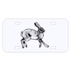 Personalized 3 X 6 Heavy Duty Plastic License Plate Thumbnail