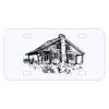 Personalized 3 X 6 Heavy Duty Acrylic / Plastic License Plate Thumbnail