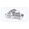 Personalized 3 X 6 Heavy Duty Acrylic / Plastic License Plate Thumbnail