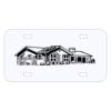 Personalized 3 X 6 Heavy Duty Acrylic / Plastic License Plate Thumbnail