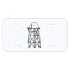 Personalized 3 X 6 Heavy Duty Acrylic / Plastic License Plate Thumbnail