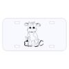 Personalized 3 X 6 Heavy Duty Acrylic / Plastic License Plate Thumbnail