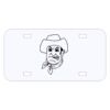 Personalized 3 X 6 Heavy Duty Acrylic / Plastic License Plate Thumbnail