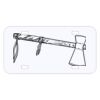 Personalized 3 X 6 Heavy Duty Acrylic / Plastic License Plate Thumbnail