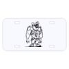 Personalized 3 X 6 Heavy Duty Plastic License Plate Thumbnail