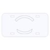 Personalized 3 X 6 Heavy Duty Plastic License Plate Thumbnail
