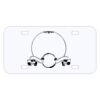 Personalized 3 X 6 Heavy Duty Plastic License Plate Thumbnail