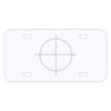 Personalized 3 X 6 Heavy Duty Plastic License Plate Thumbnail
