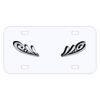 Personalized 3 X 6 Heavy Duty Acrylic / Plastic License Plate Thumbnail