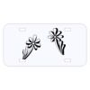 Personalized 3 X 6 Heavy Duty Acrylic / Plastic License Plate Thumbnail