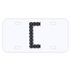 Personalized 3 X 6 Heavy Duty Plastic License Plate Thumbnail