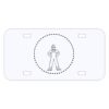 Personalized 3 X 6 Heavy Duty Plastic License Plate Thumbnail