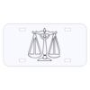 Personalized 3 X 6 Heavy Duty Plastic License Plate Thumbnail