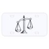 Personalized 3 X 6 Heavy Duty Plastic License Plate Thumbnail