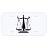 Personalized 3 X 6 Heavy Duty Acrylic / Plastic License Plate Thumbnail