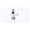 Personalized 3 X 6 Heavy Duty Plastic License Plate Thumbnail