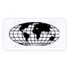 Personalized 3 X 6 Heavy Duty Acrylic / Plastic License Plate Thumbnail