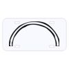 Personalized 3 X 6 Heavy Duty Plastic License Plate Thumbnail