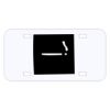 Personalized 3 X 6 Heavy Duty Plastic License Plate Thumbnail