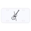 Personalized 3 X 6 Heavy Duty Acrylic / Plastic License Plate Thumbnail