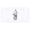 Personalized 3 X 6 Heavy Duty Acrylic / Plastic License Plate Thumbnail