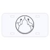 Personalized 3 X 6 Heavy Duty Plastic License Plate Thumbnail