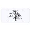 Personalized 3 X 6 Heavy Duty Plastic License Plate Thumbnail