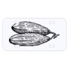 Personalized 3 X 6 Heavy Duty Acrylic / Plastic License Plate Thumbnail