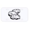 Personalized 3 X 6 Heavy Duty Acrylic / Plastic License Plate Thumbnail