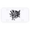 Personalized 3 X 6 Heavy Duty Acrylic / Plastic License Plate Thumbnail