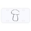 Personalized 3 X 6 Heavy Duty Acrylic / Plastic License Plate Thumbnail
