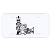 Personalized 3 X 6 Heavy Duty Acrylic / Plastic License Plate Thumbnail